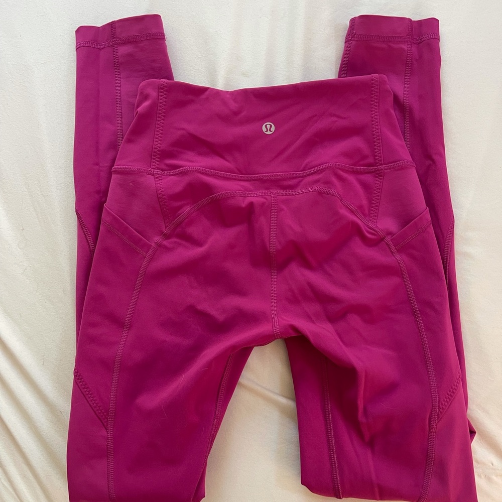 Hot Pink Lulu Lemon Leggings